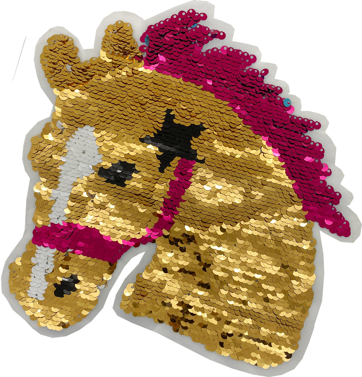 Large Sequin Horse - Patch