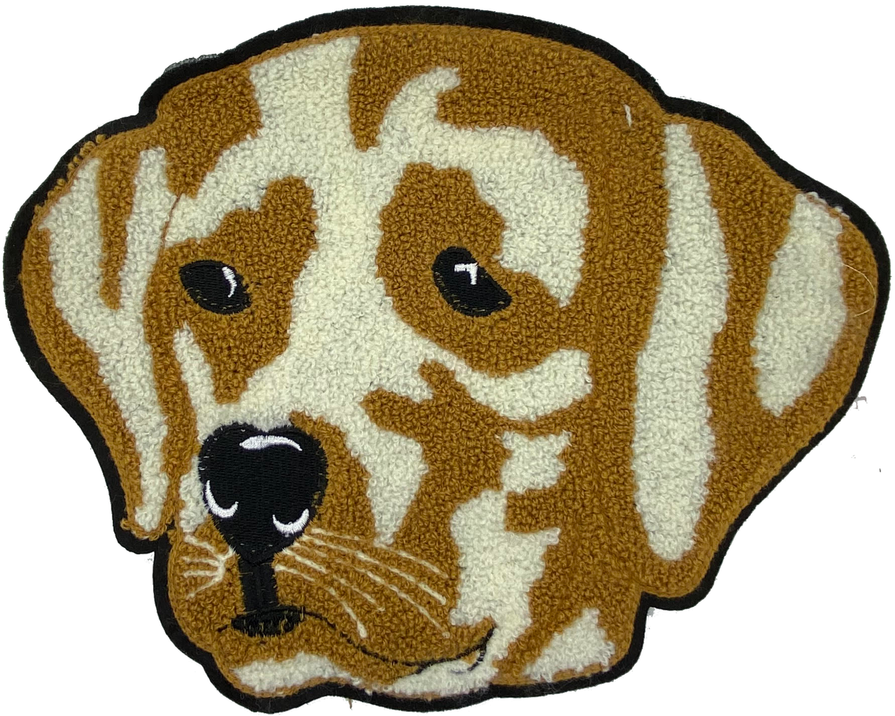 Large Chenille Lab - Patch