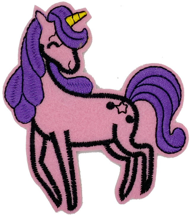 Pink and Purple Unicorn - Patch