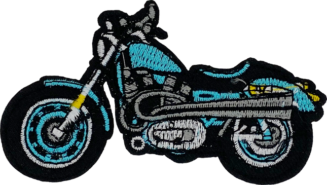 Motorcycle (Turquoise) - Patch