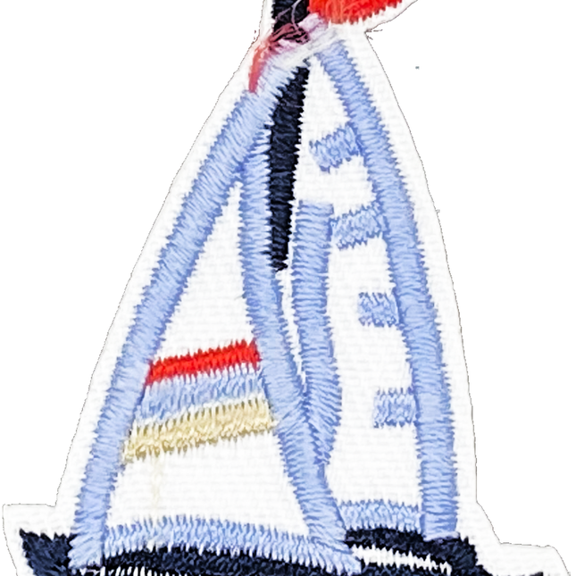 Sailboat 1 (Blue & Navy) - Patch