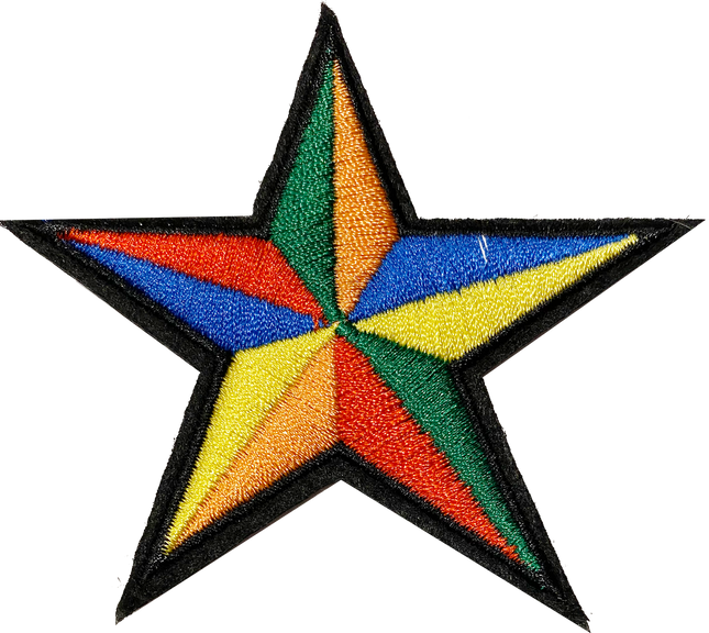 Rainbow Star - Patch