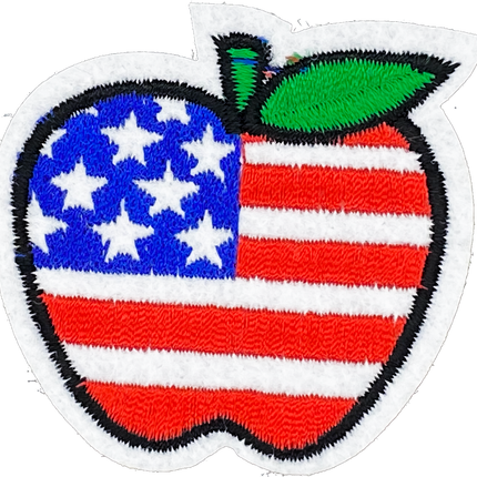 Patriotic Apple - Patch