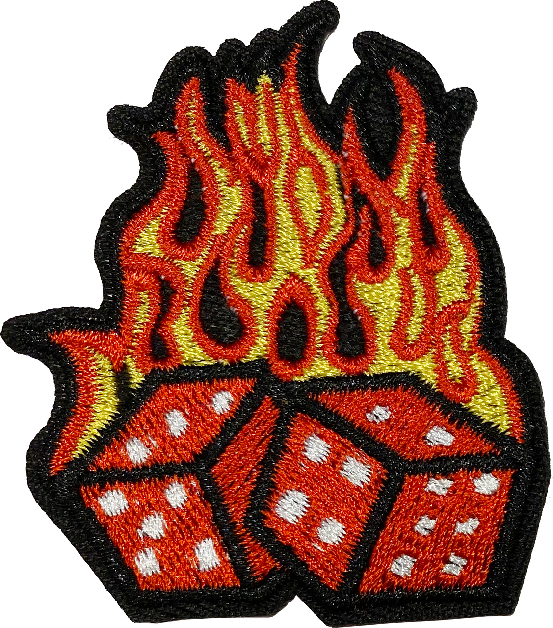 Flaming Dice - Patch