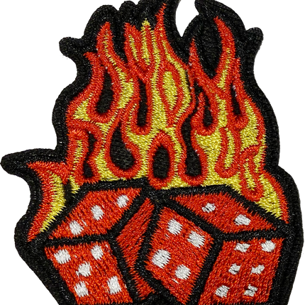 Flaming Dice - Patch