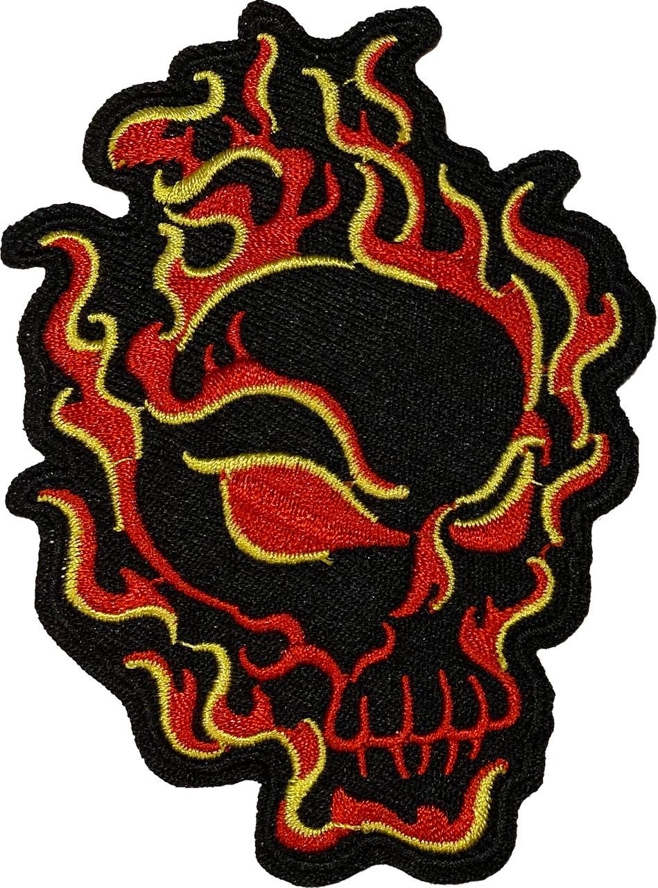 Flame Skull - Patch