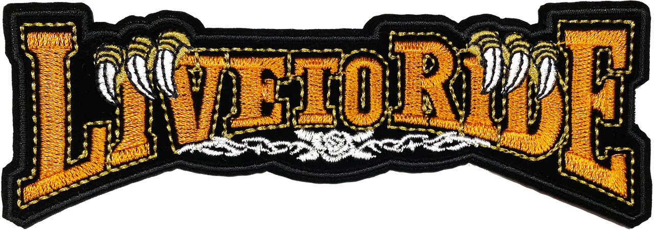 Live to Ride (Small)- Patch