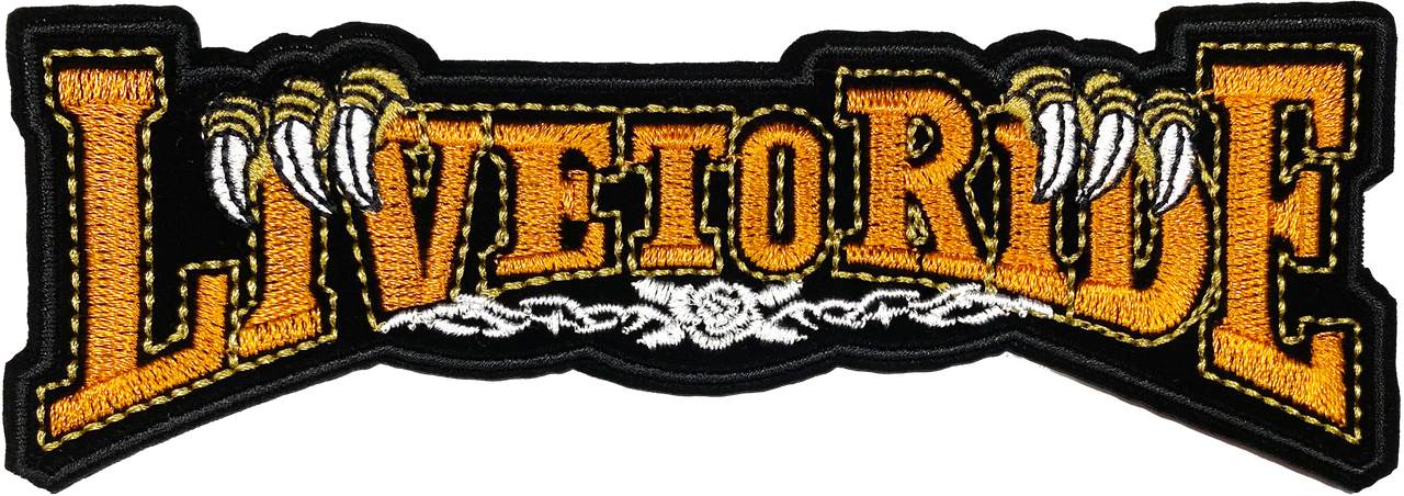 Live to Ride (Large) - Patch