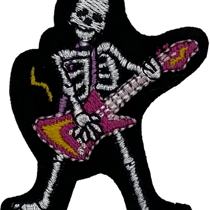 Skeleton with Guitar - Patch