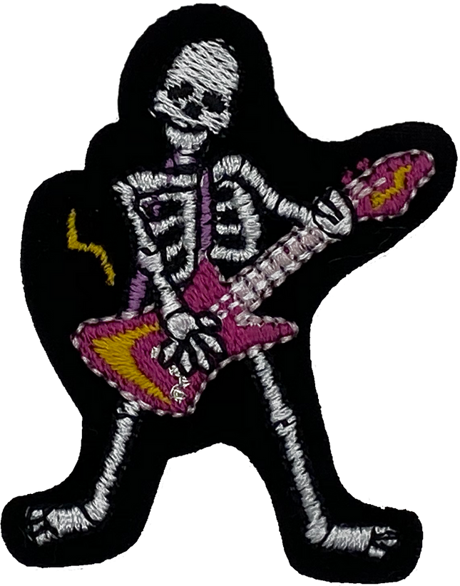 Skeleton with Guitar - Patch