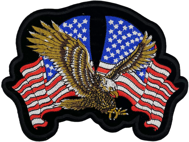 Eagle with Flags - Patch