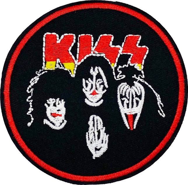 Kiss - Band Members Round - Patch