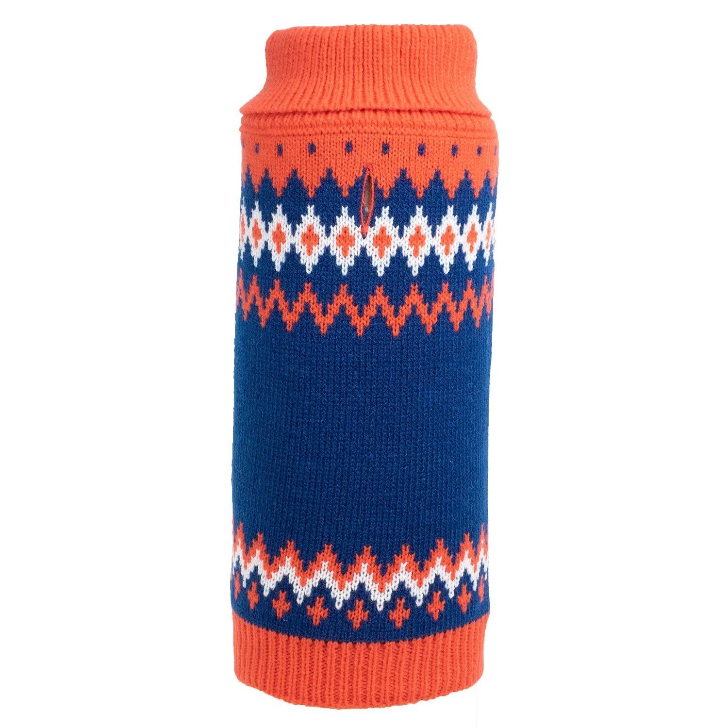 Fairisle Orange Sweater Default Title