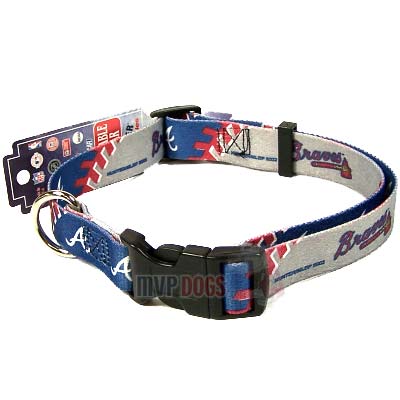 Atlanta Braves MLB Dog Collar