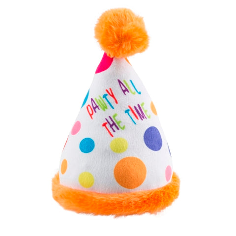 Happy Birthday Party Hat Toy by Haute Diggity Dog