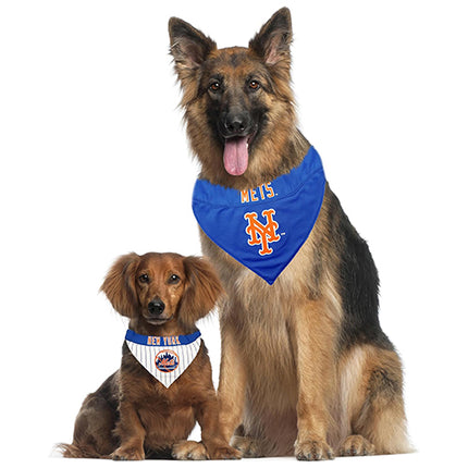 New York Mets REVERSIBLE Dog Bandana