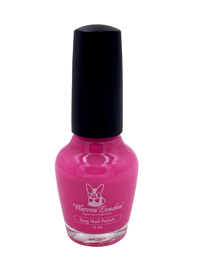 Dog Nail Polish - Polish Bottles with Brush-Pink Pawfectly Pink