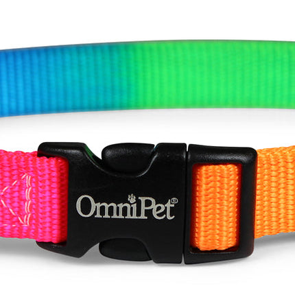 Rainbow Nylon Kwik-Klip Adjustable Collar