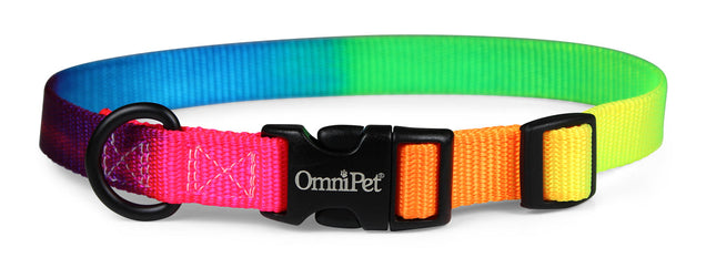 Rainbow Nylon Kwik-Klip Adjustable Collar