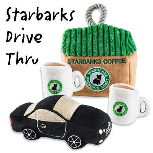 Bundle #13 - Starbarks Drive-Thru Dog Toy Set