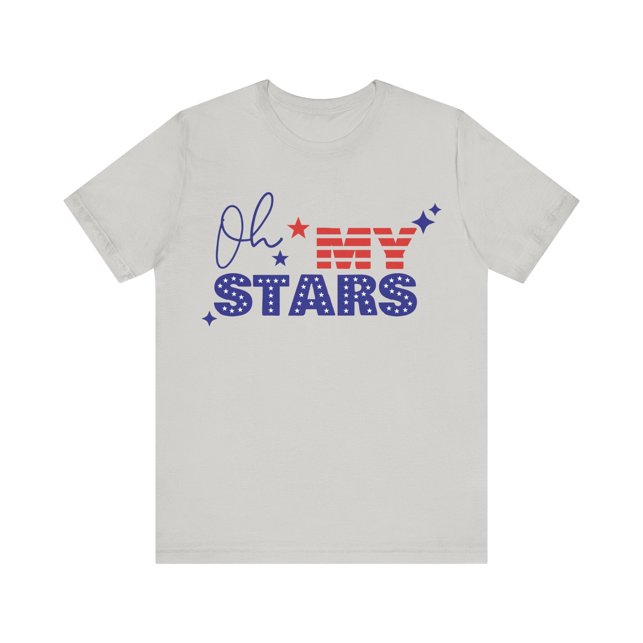 Oh My Stars Short Sleeve Tee Silver