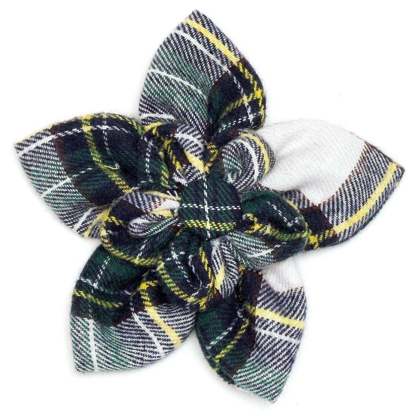 STEWART TARTAN GREEN BANDANA