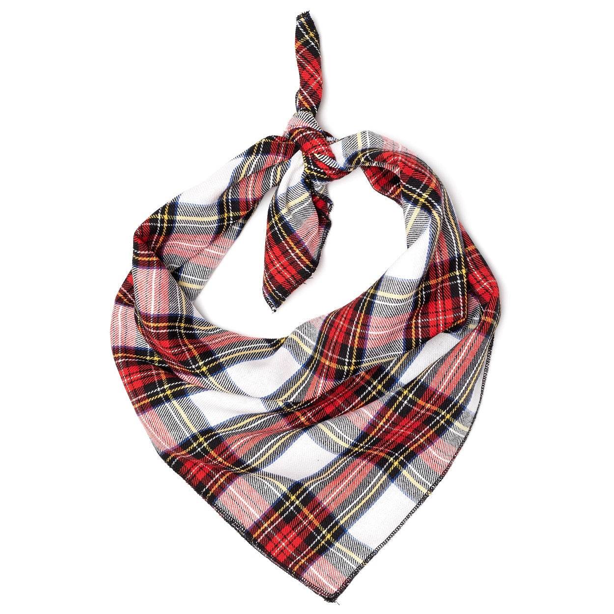 STEWART TARTAN RED BANDANA Default Title