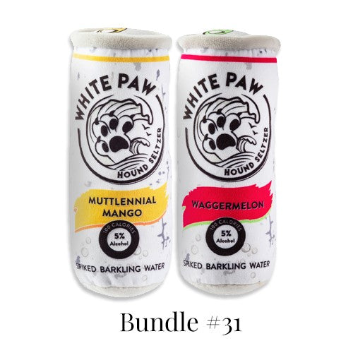 Bundle #31 - White Paw Duo by Haute Diggity Dog