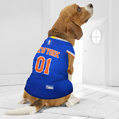 New York Knicks Mesh Basketball Jersey by Pets First