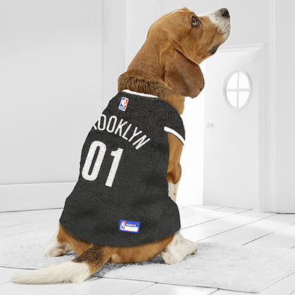 Brooklyn Nets Mesh Basketball Jersey by Pets First