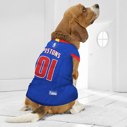 Detroit Pistons Mesh Basketball Jersey by Pets First