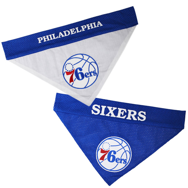 Philadelphia 76ers Reversible Home & Away Pet Bandana