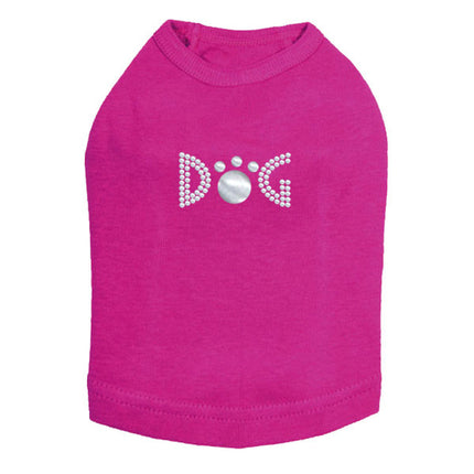 Dog (Rhinestones) - Dog Tank