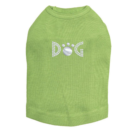 Dog (Rhinestones) - Dog Tank