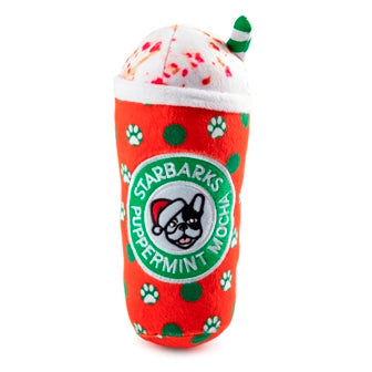 Starbarks Puppermint Mocha Dog Toy