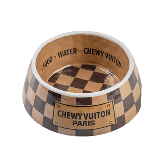 Checker Chewy Vuiton Bowl - Medium Case of 2