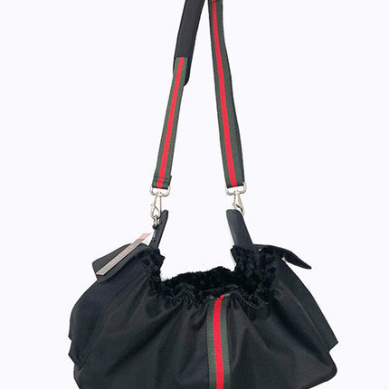 Gigi Sling - Black w/ Stripe