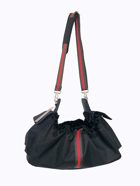 Gigi Sling - Black w/ Stripe