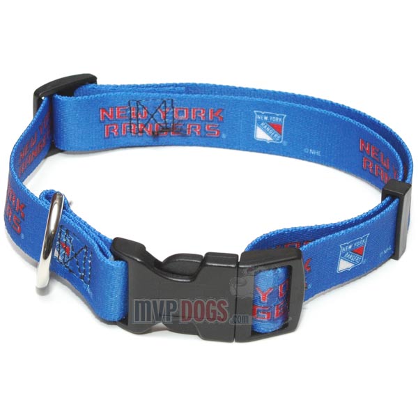 New York Rangers NHL Dog Collar