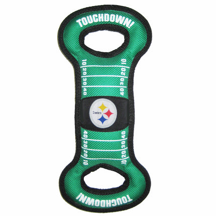 Pittsburgh Steelers Field Tug Toy by Pets First