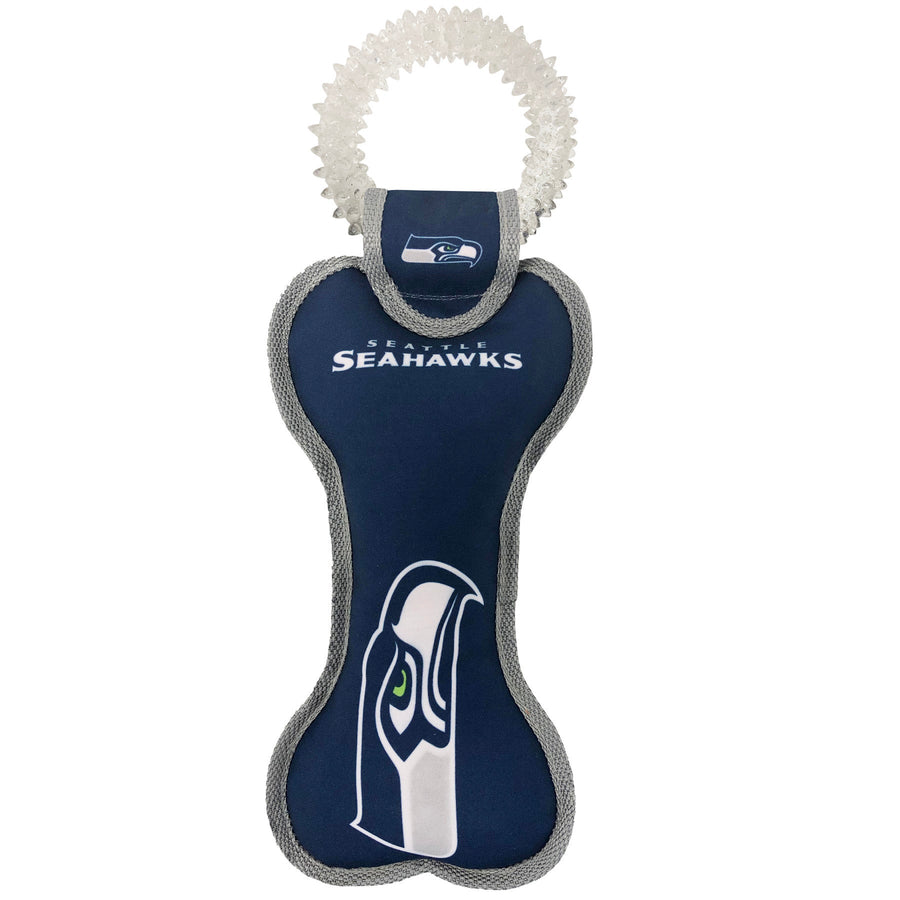Seattle Seahawks Dental Tug Toy by Pets First