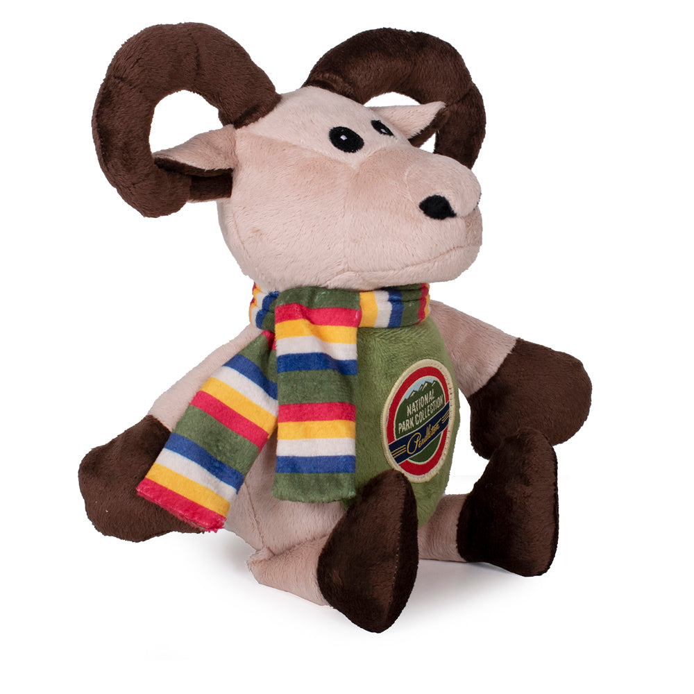 pendleton pal dog toy LONG HORN SHEEP