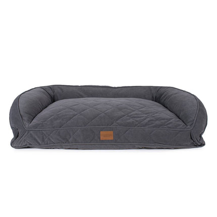 Quilted Microfiber Bolster Bed