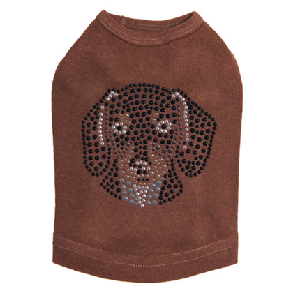 Dachshund Face - Dog Tank