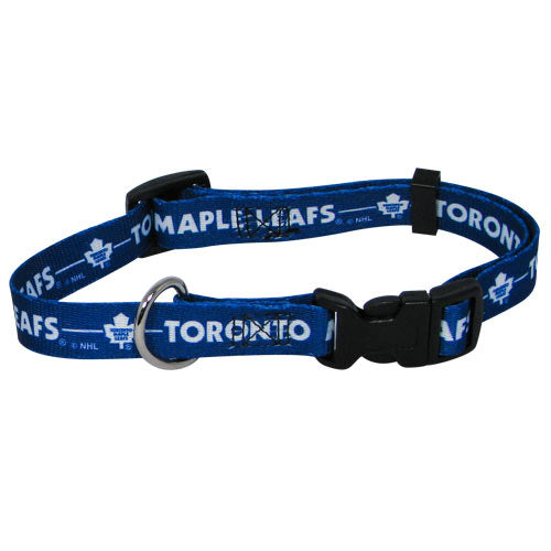 Toronto Maple Leafs NHL Dog Collar