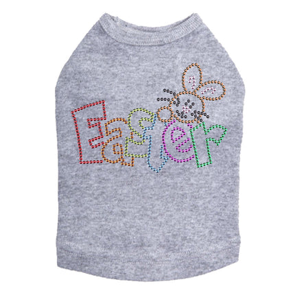 Easter with Bunny (Large) - Dog Tank