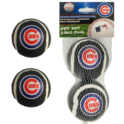 Chicago Cubs 2 Pc Tennis Balls