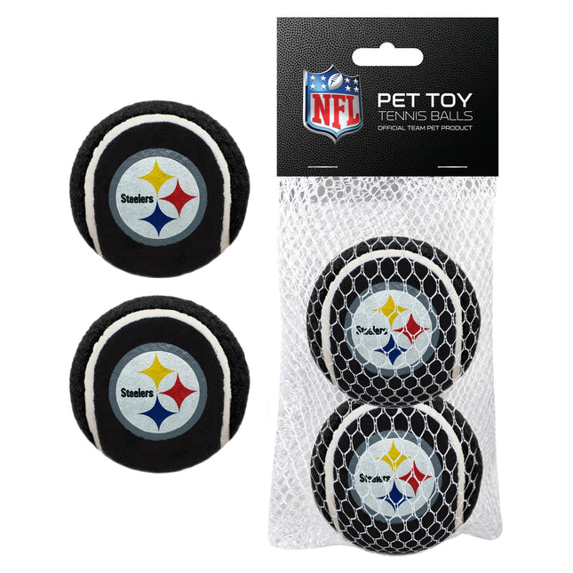 Pittsburgh Steelers 2 Pc Tennis Ball Set