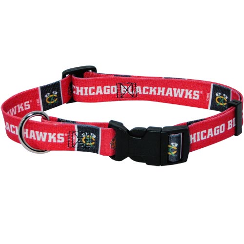 Chicago Blackhawks NHL Dog Collar
