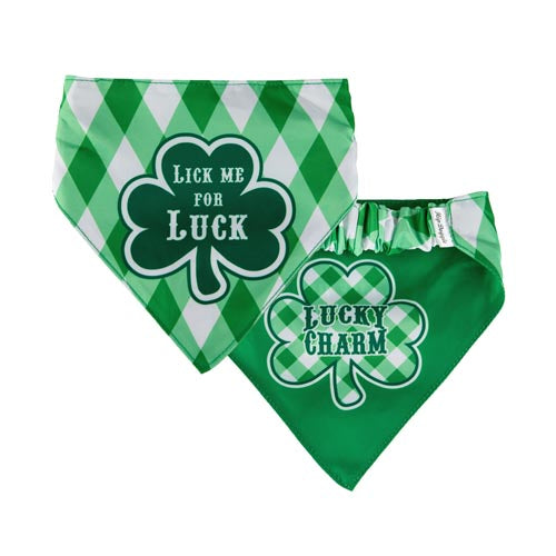 St. Patrick's Day Reversible Bandana